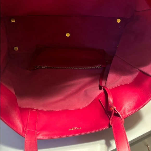 SAINT LAURENT LEATHER TOTE BAG HANDBAG & WALLET - Picture 3 of 12